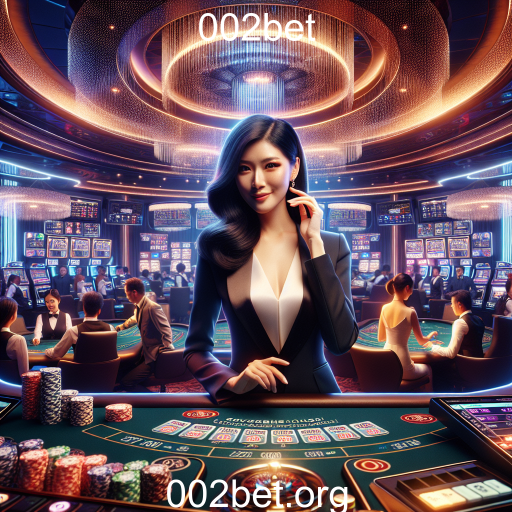 Experimente a Emoção do Cassino Ao Vivo no 002bet